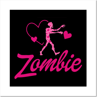 Cute Funny Zombie Mens Kids Womens Halloween Posters and Art